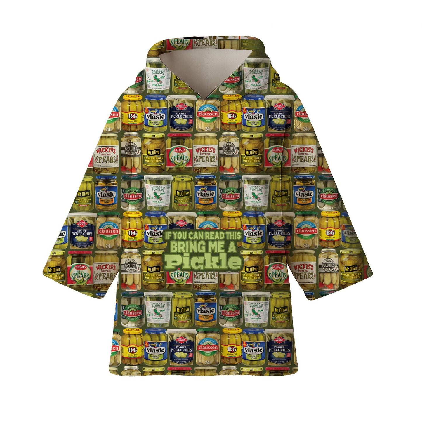 Brief Insanity Pickle Blanket Hoodie