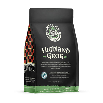 Highland Grog Flavored Coffee | 12oz | Whole Bean & Ground