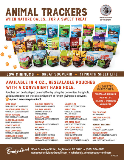 Deer Droppings (chocolate covered raisins)