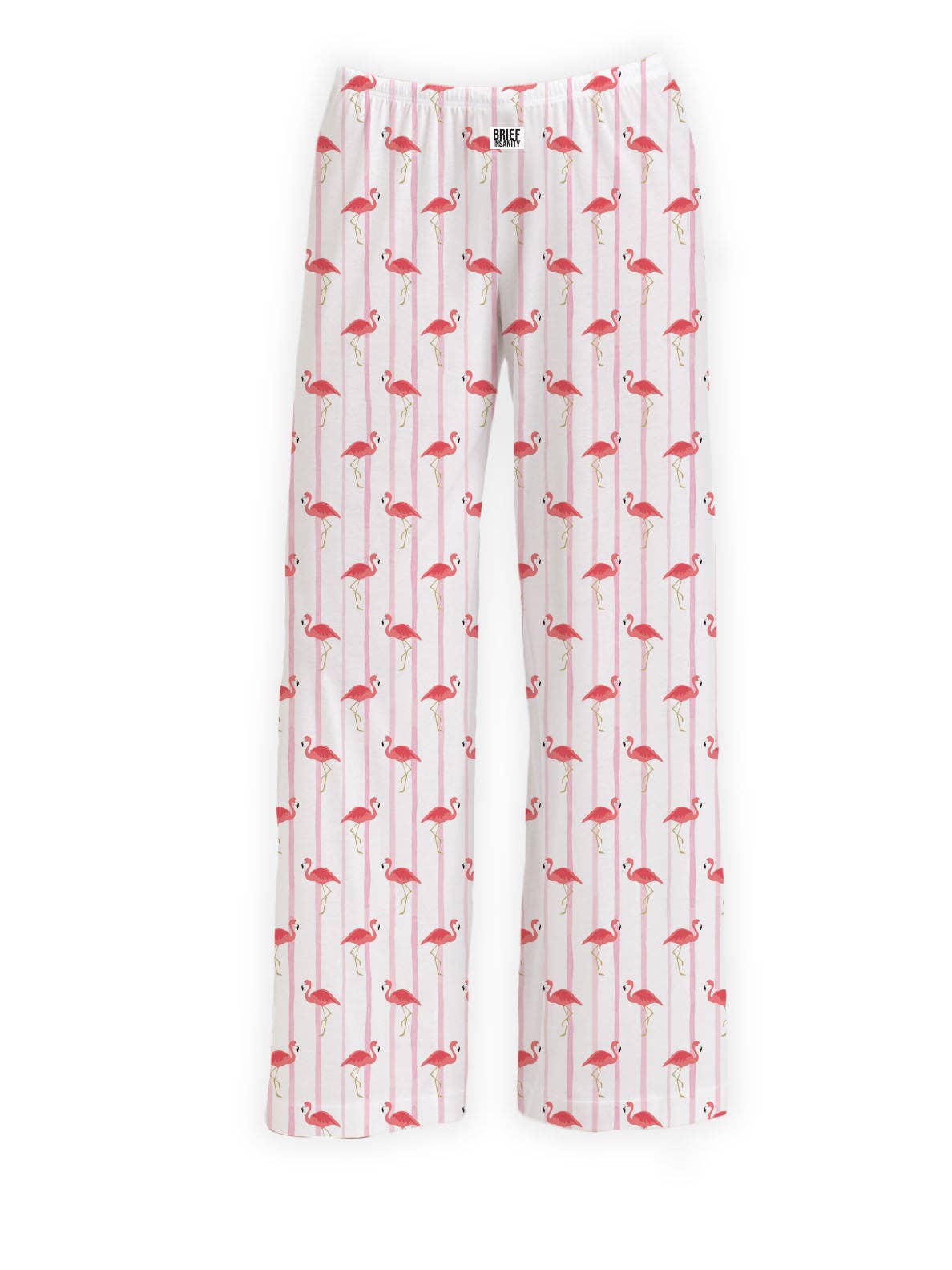 Brief Insanity Flamingo Striped Lounge Pants