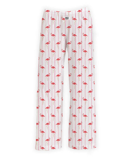 Brief Insanity Flamingo Striped Lounge Pants