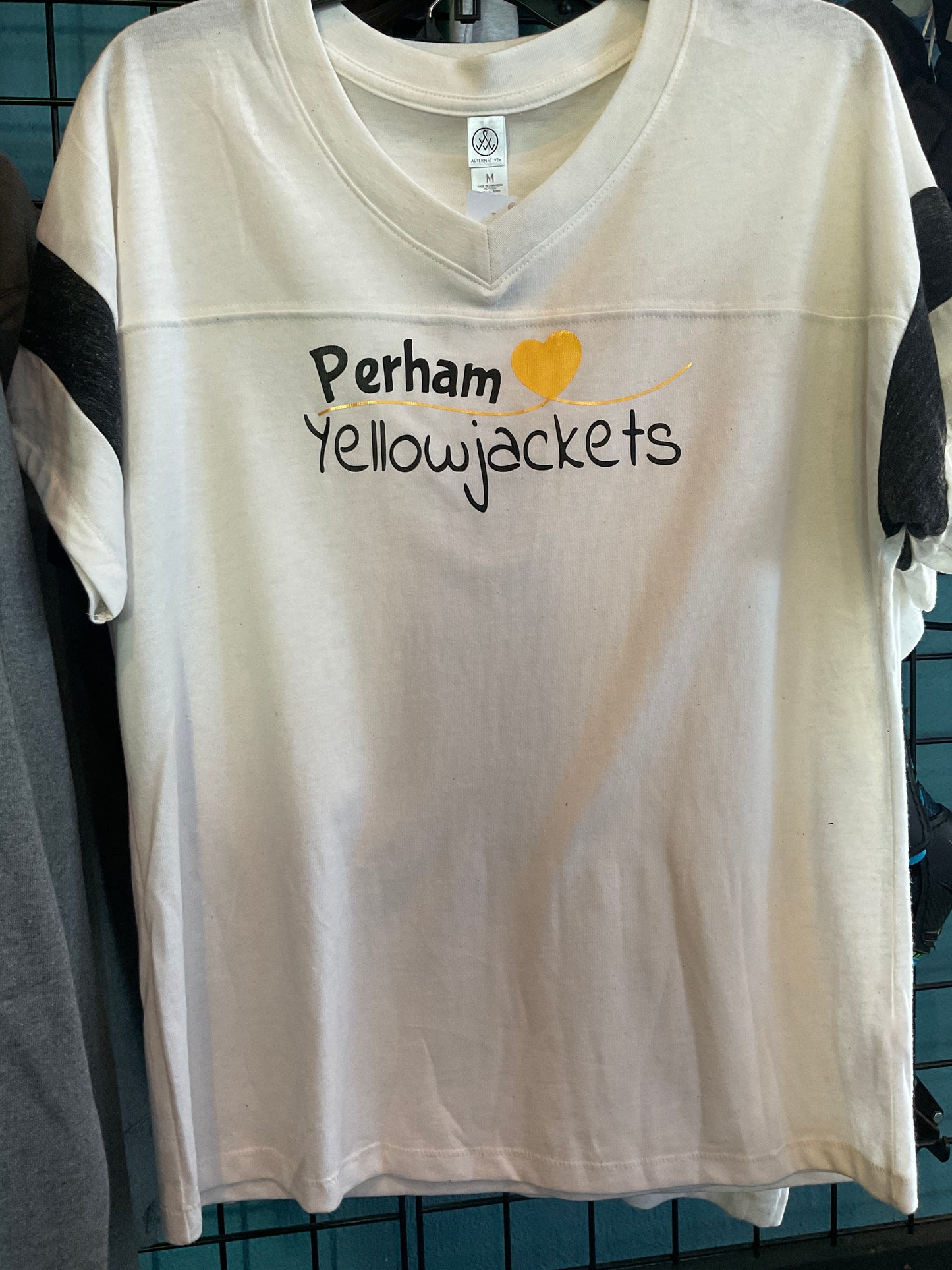 Yellowjacket Women’s White Tee