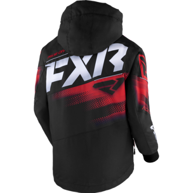 FXR Child Boost Jacket, Black/Red