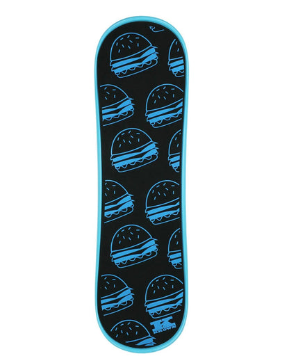 Krown Snowskate 9 x 32" Burgers Cyan Blue