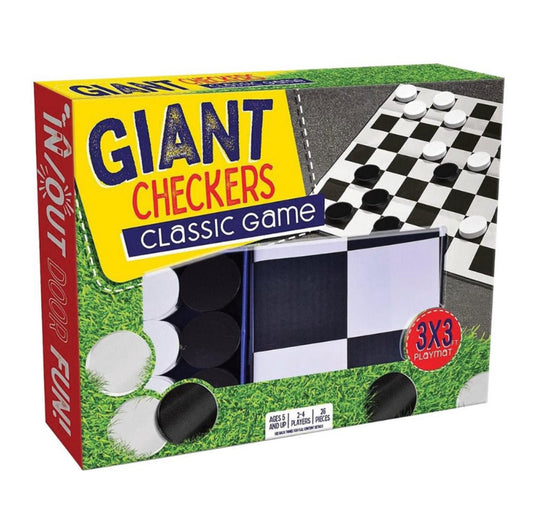 Giant Checkers Game