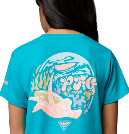 Columbia Girls PFG Palm Waves T Shirt