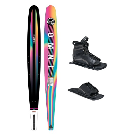 H.O. Sports Women's Omni 67" Slalom Water Ski w/ Stance Black