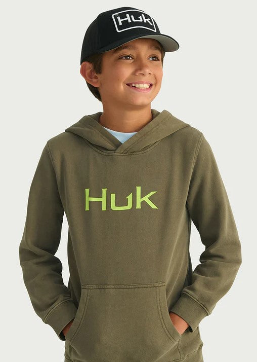 Kids Huk'd Up Logo Hoodie