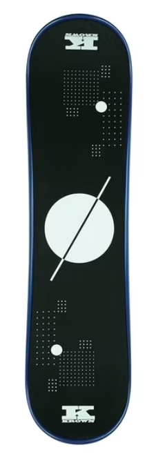 Krown Snowskate 9" x 35" Space Navy Blue