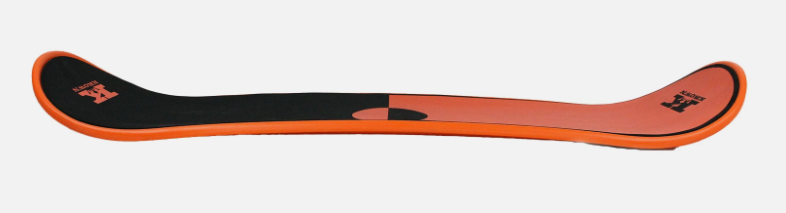 Krown Snowskate 9" x 35" Halftone Orange