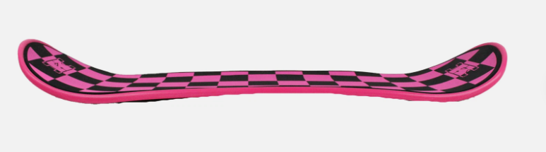 Krown Snowskate 9" x 32" Pink Checkers