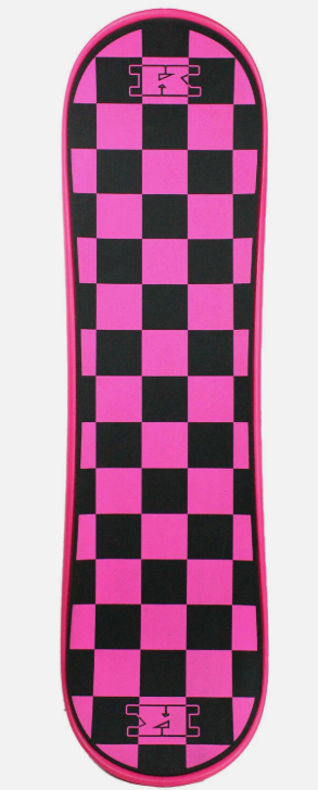 Krown Snowskate 9" x 32" Pink Checkers