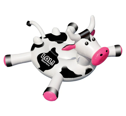 Swimline Giant Ride-On Crazy Cow Float