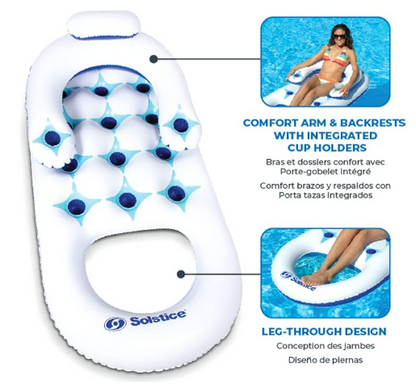 Solstice Fashion Leg-Dip Floating Mattress