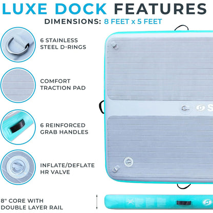 Solstice Inflatable Luxe Tract Dock