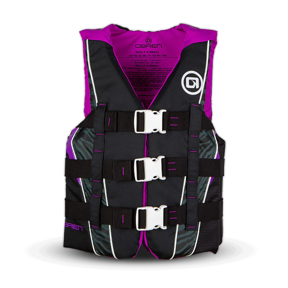 O'Brien Teen Nylon Life Jacket - Purple