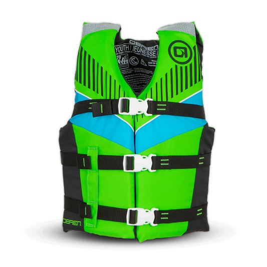 O'Brien Child / Youth Nylon Life Vest - Green