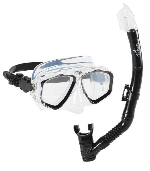 Speedo Adult Adventure Mask & Snorkel (Multiple Colors)