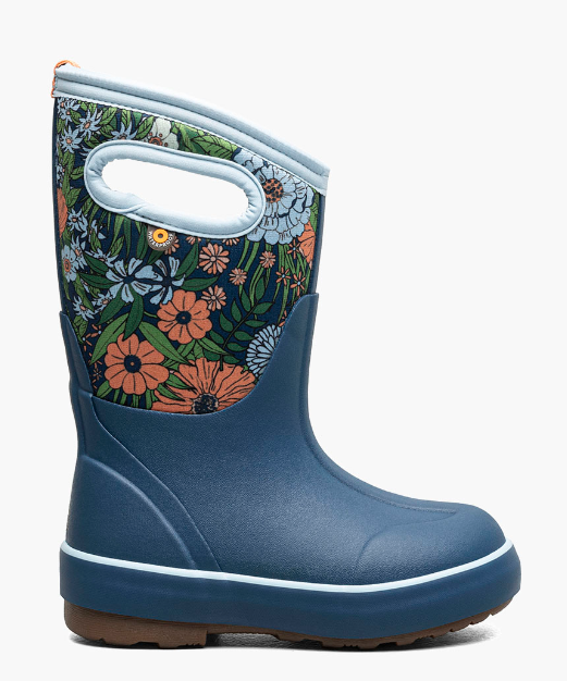 Bogs Big Kids Classic II Vintage Floral 3 Season