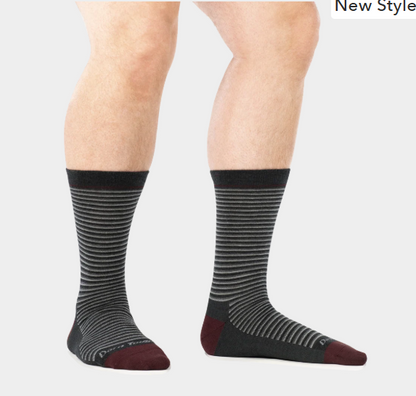 Darn Tough Men's Microstripe Lightweight Crew Lifestyle Sock