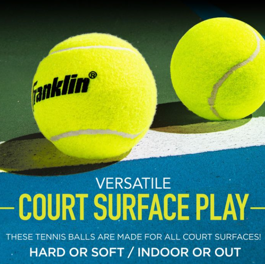 Franklin Tennis Balls, 12 Pack