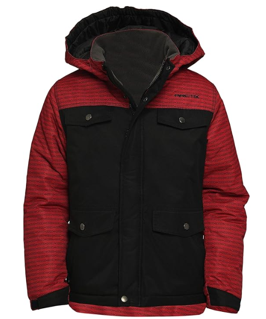 Arctix Toddler Slalom Insulated Jacket, Arrowhead Vintage Red