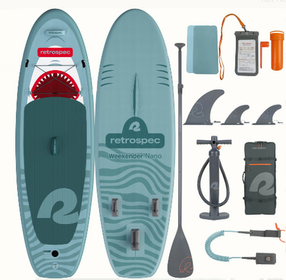 Retrospec Weekender Nano Kids Paddleboard / Great White