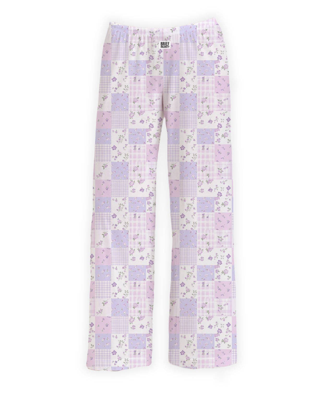 Brief Insanity Purple Floral Lounge Pants
