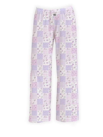 Brief Insanity Purple Floral Lounge Pants