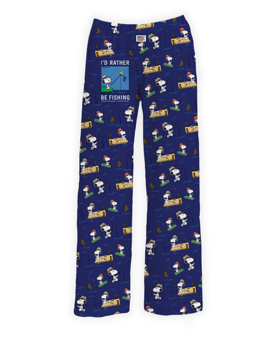 Snoopy Fishing Lounge Pants