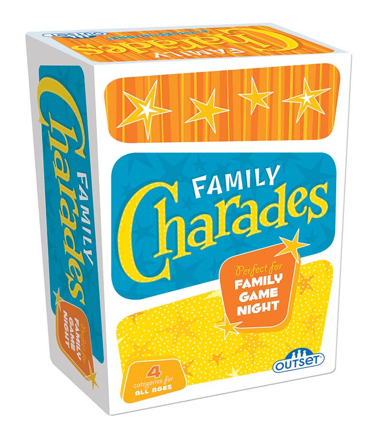 Family Charades Retro Design
