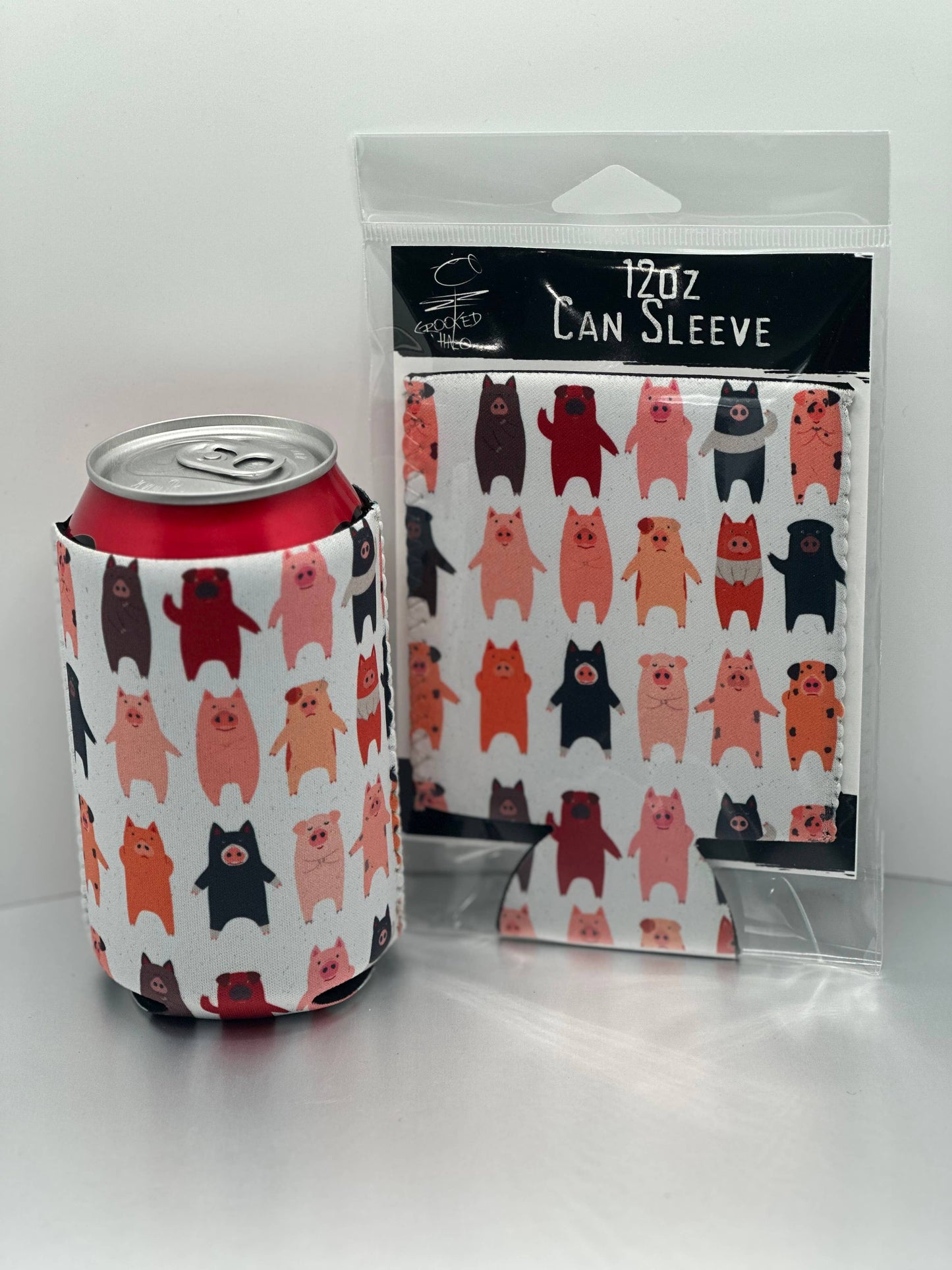 Pigs Neoprene Can Sleeve