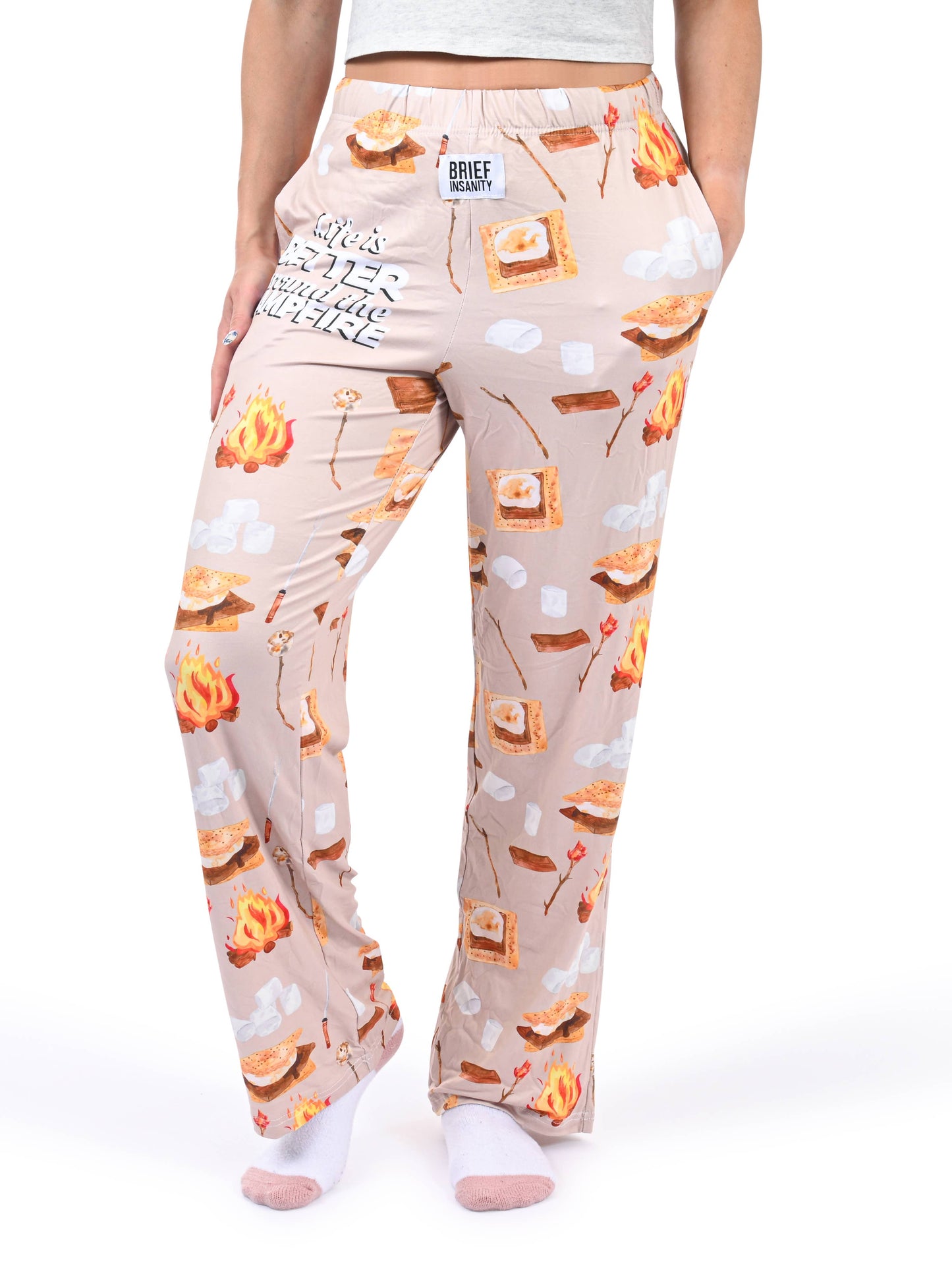 Brief Insanity Smores Pajama Lounge Pants