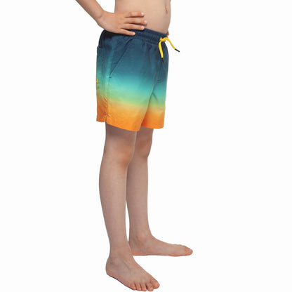 Boy‘s Swim Shorts with Compression Liner Quick Dry Swimwear