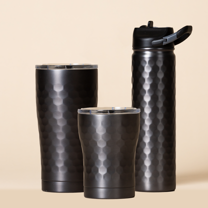 SIC | "Hammered Gunmetal" Tumblers & Sport Bottle