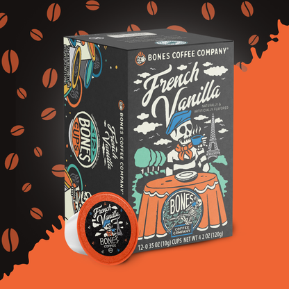 French Vanilla Coffee Pods | 12 Count | Flavored Coffee