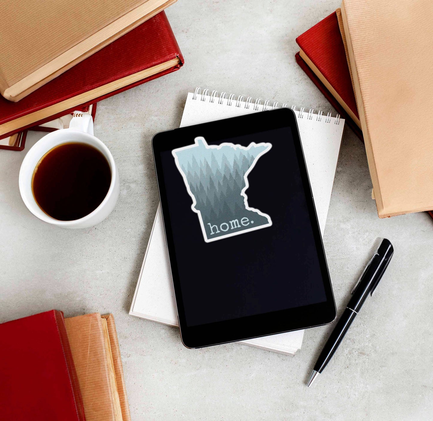Sticker -  Minnesota Midwest Forest Nature Decal large