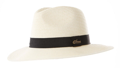 Screamer Anderson Ivory Panama Sun Hat Paper Material - Straw Hat