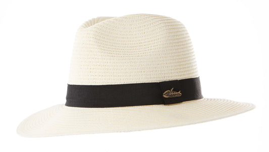 Screamer Anderson Ivory Panama Sun Hat Paper Material - Straw Hat