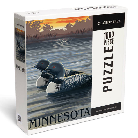 1000 PIECE PUZZLE Minnesota Loons