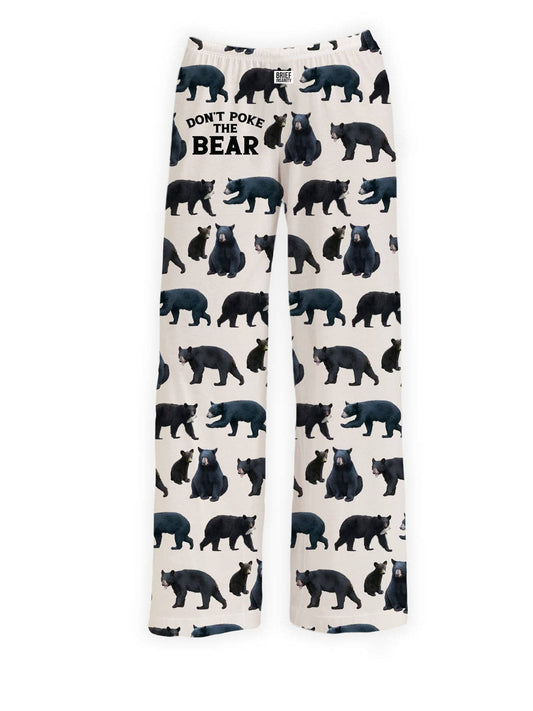 BRIEF INSANITY Don't Poke the Bear Pajama Pants
