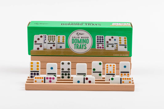 Regal Wooden Domino Trays