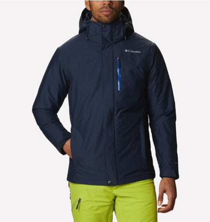 Men's Columbia Last Tracks Jacket, Collegiate Navy Melange