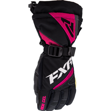 FXR Youth Helix Race Glove, Fuchsia