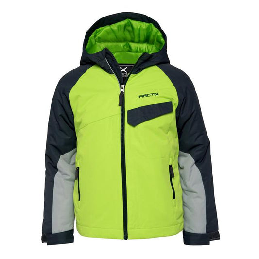Arctix Fast Lane Boys Insulated Jacket Lime Green