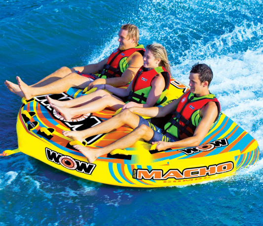 WOW Sports Macho 3 Combo Towable Tube