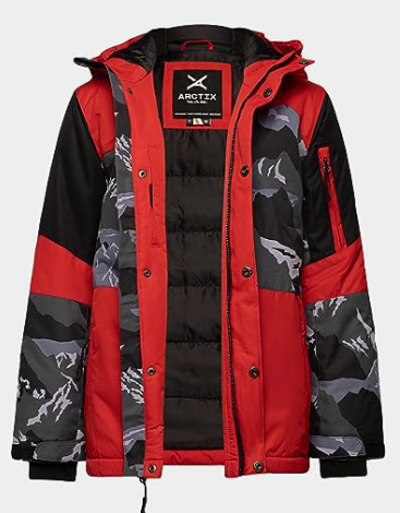 Arctix Spruce Toddler Insulated Jacket - Mountain Camo Black