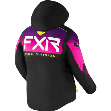 FXR Youth Helium, Black/Fuchsia Fade