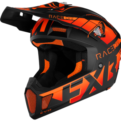 FXR Clutch EVO Helmet, Orange