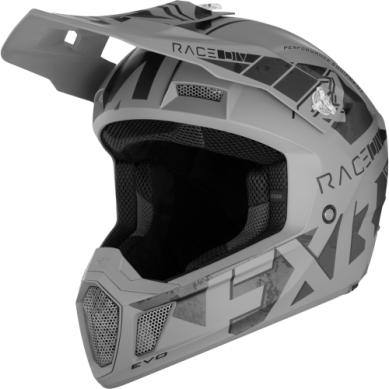 FXR Clutch Stealth Helmet, Steel